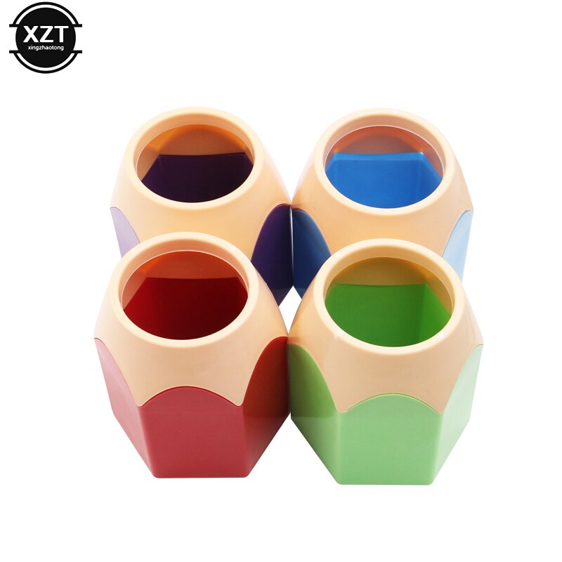 Novedad de , jarrón para bolígrafos, bote para lápices, soporte para brochas de maquillaje, artículos de papelería, contenedor para ordenar, suministros de oficina