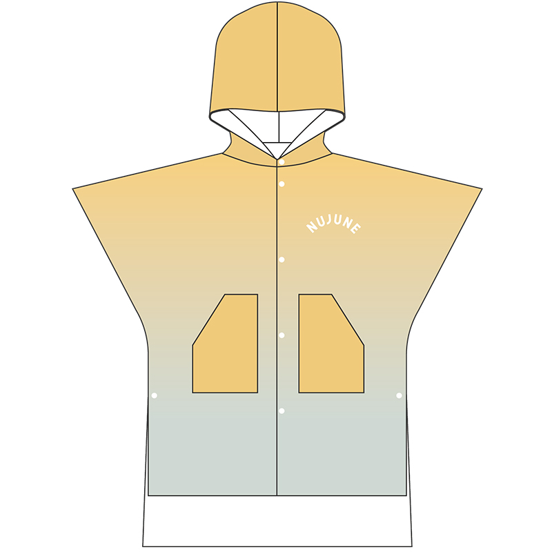 Nu-June Fleece gevoerde surfponcho Unisex strandwisselgewaad Warm houden Winddichte mantel met capuchon Anorak Oversize surfgewaad: Default Title