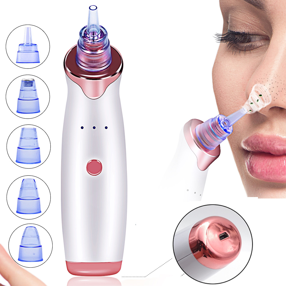 Blackhead Remover Pimple Acne Removal Blackhead Vacuum Tool Skin Care Pore Cleaner Facial Diamond Dermabrasion Machine