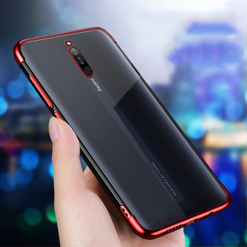 Luxe Case Voor Xiaomi Redmi 8 8A Case Transparant Cover Soft Bumper Case Op Voor Redmi 8A 8 Een Telefoon case Volledige Bescherming Silicon