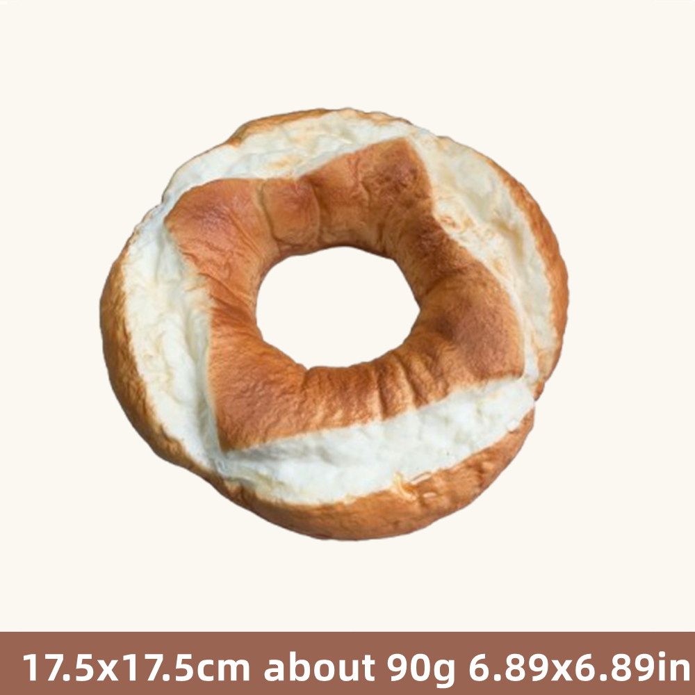 Soft Plastic Baguette Model Sourdough Prop Brunch Wheat Bread Kitchen Bakery Shop Butter Suga Salt Display Order Show Chocolate