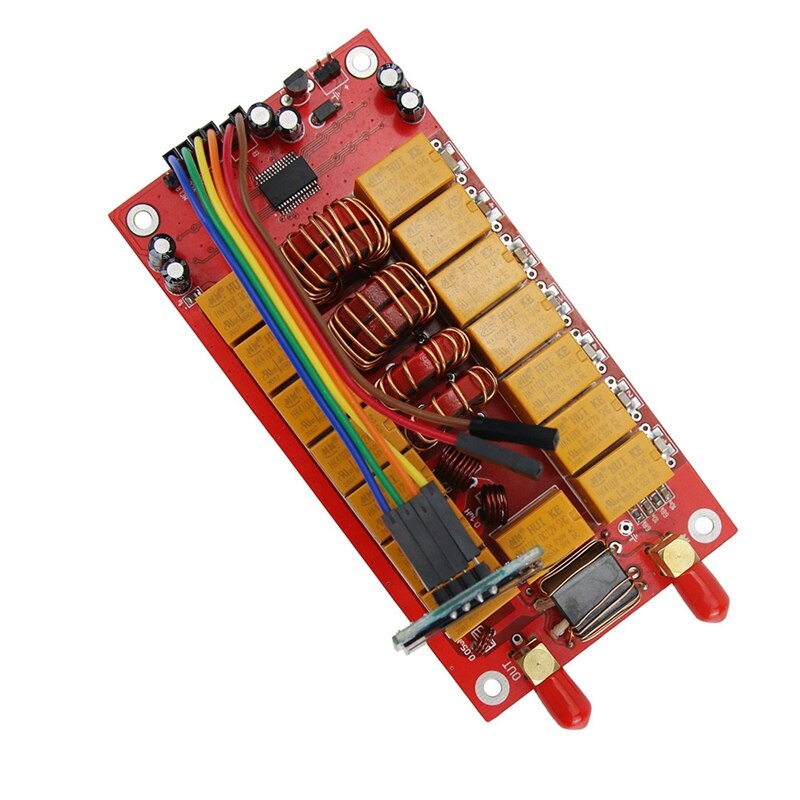 Gotowe/zmontowane zestawy ATU-100 automatyczna płyta tunera antenowego 1.8-50MHz 100W przez N7DDC 7X7 z wyświetlaczem OLED 0.96 Cal