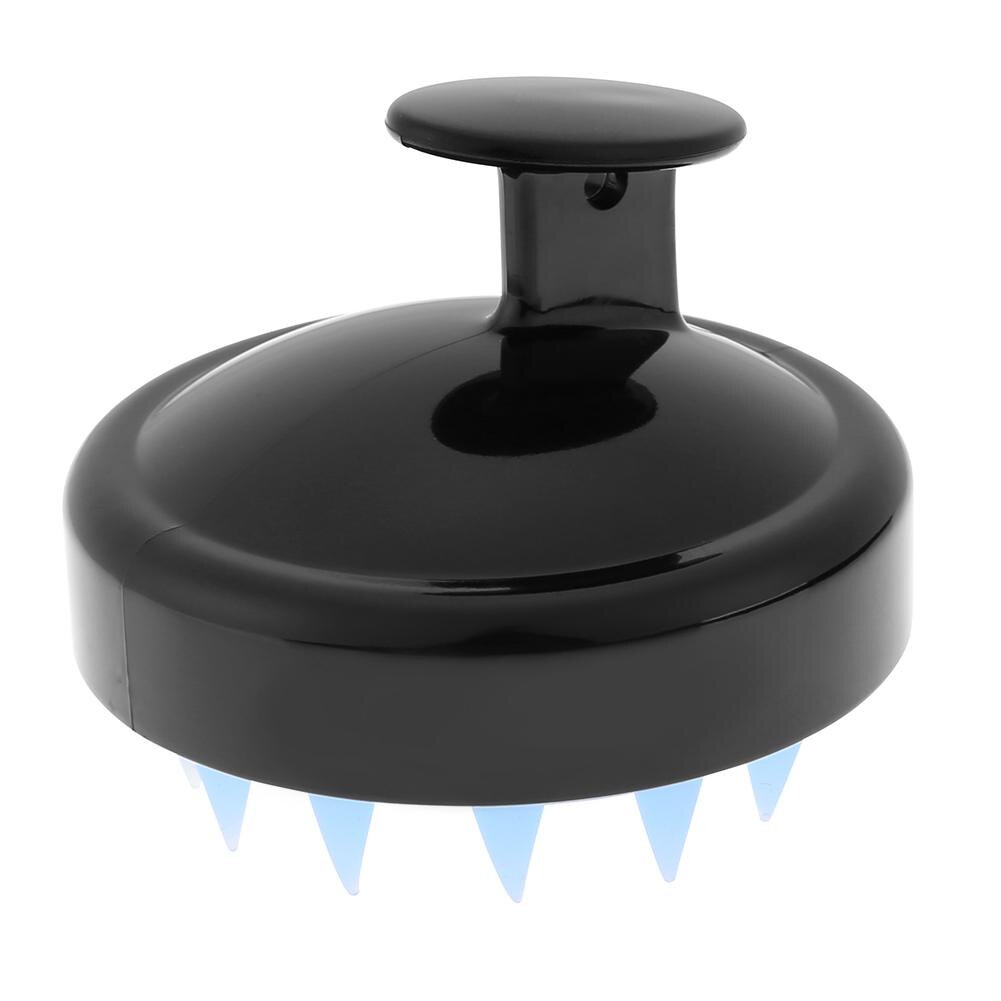 Brosse de lavage des cheveux en Silicone, 1 pièce, peigne de Massage pour la tête et le corps: A