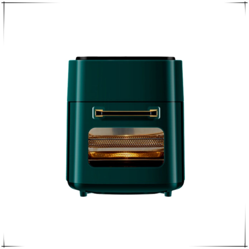 15L Oil-free multi-function air fryer household oven multi-function intelligent large capacity automatic French fries fryer: Blue / EU