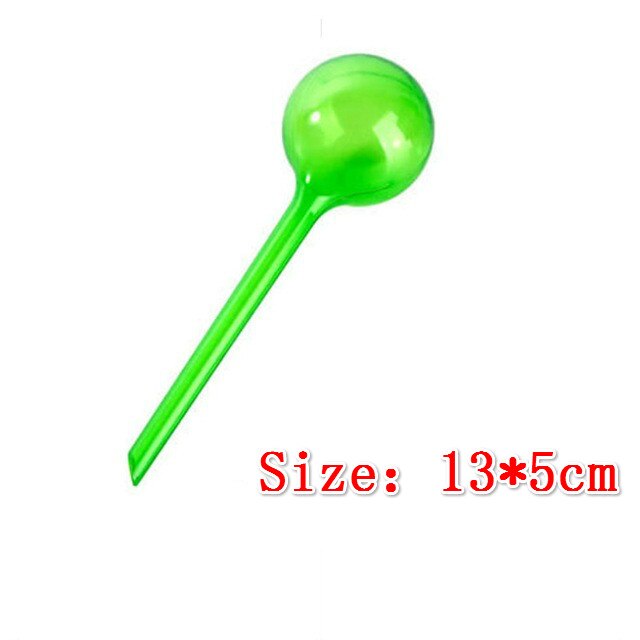 Pot d'arrosage automatique pour plantes de jardin, pratique, ampoule de jardin, équipement d'arrosage automatique des plantes: C 1pc  Small green