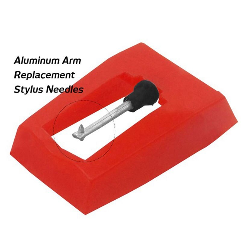 4 Pcs Platenspeler Naalden, Universele Vervanging Stylus Naalden Vervanging Stylus Naalden Voor Vinyl Platenspeler