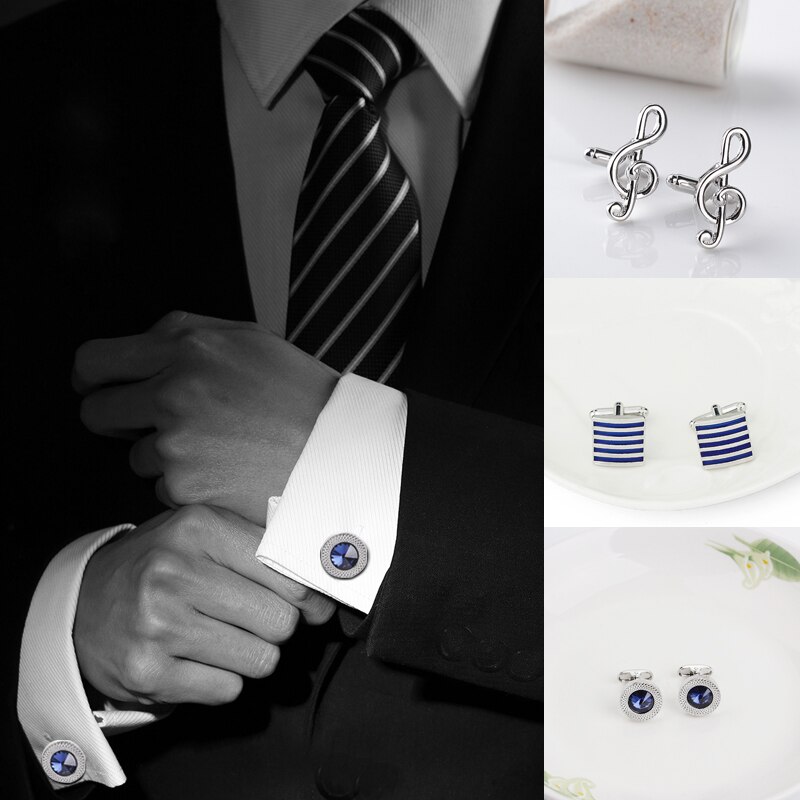 Business Tie Clip Men's Wedding Shirt Tie Pin Accessories Business Tie Pin Clasp Necktie All-Match Cufflinks