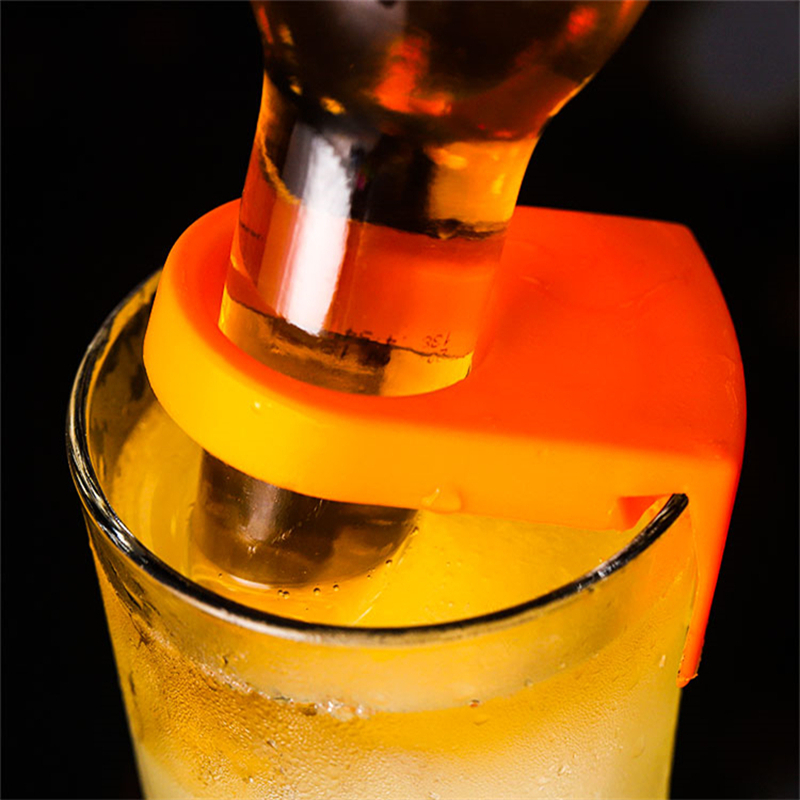 Aixiangru–boucle de bouteille de Cocktail en plastique,porte-bouteilles de vin sur tasse en verre,porte-bouteille de bière, outils de Clip de Bar 1 pièce