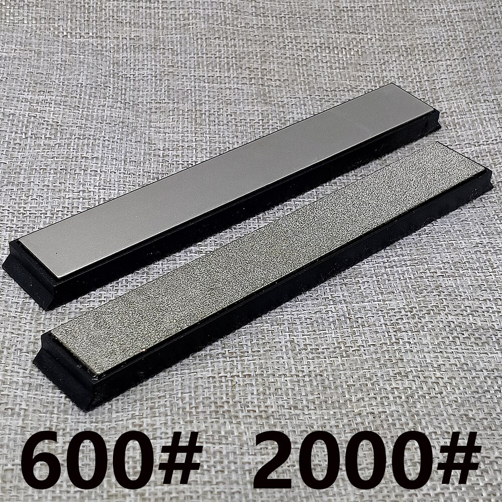 Diamond Bar Slijpsteen Plaat Set 6 &quot;Voor Edge Pro Ruixin Pro Rx008 Standaard 20/25 Mm Aluminium/Pvc base: 20mm 600 2000