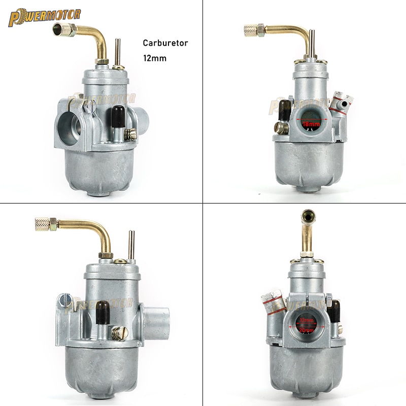 Motorcykel 12mm 15mm 17mm 19mm 21mm phbg puch carburador sort racerkarburator carb 2- takt til yamaha ktm puch zuma atv bws