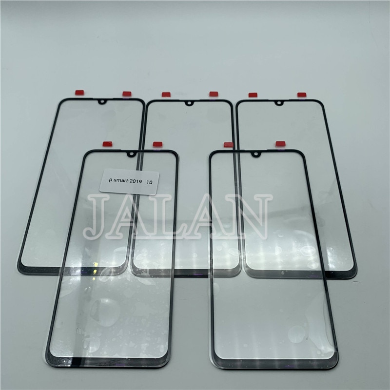 5Pcs Glas Met Oca Voor Huawei P9 P10 Lite / P20 Pro /P30 P40 Lite / P Smart plus/Psmart Z Beschadigd Touch Screen Reparatie