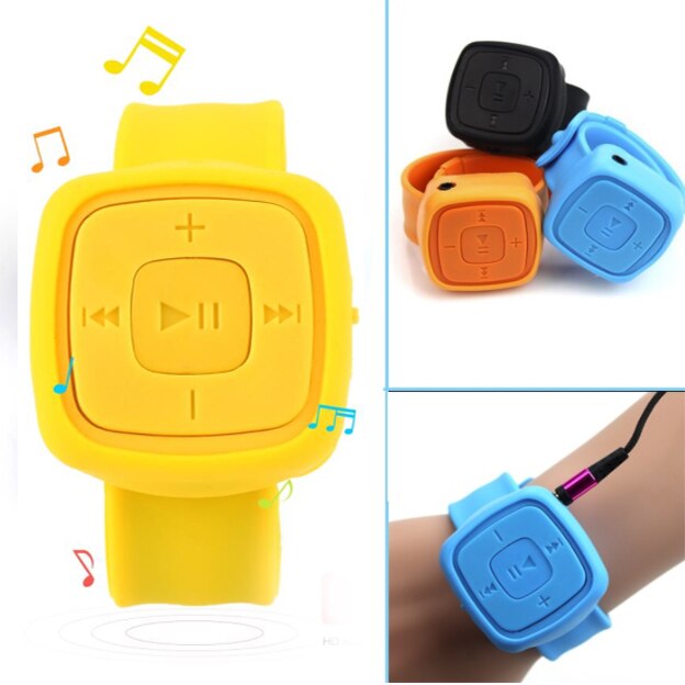 MP3 Speler Mini Draagbare Horloge Stijl MP3 Speler Sport Mini MP3 Media Muziekspeler Walkman Mp3