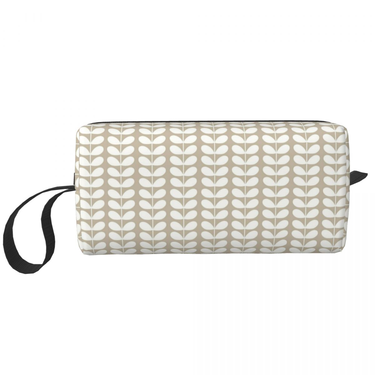 Custom Travel Green Girl Toiletry Bag Orla Kiely Makeup Cosmetic Organizer for Women Beauty Storage Bags Dopp Kit Case Box: Lavender