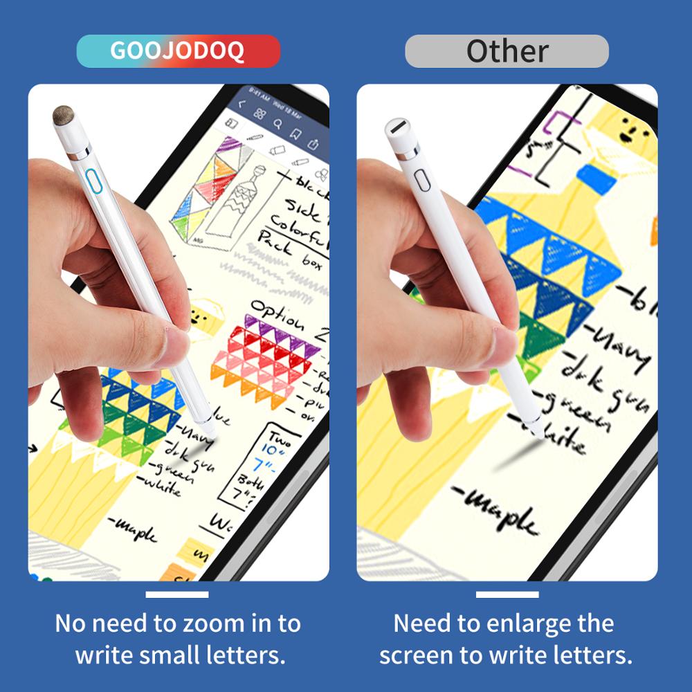 Voor ipad potlood stylus til apple pen ipad air 2 voor apple potlood 1 2 screen touch pen stylus tablet pen + houder