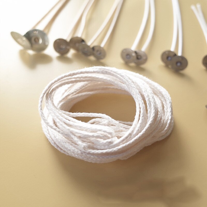 Diy lys væge duftende stearinlys kop lys væge duftende lys diy materiale bomuld væge lys væger