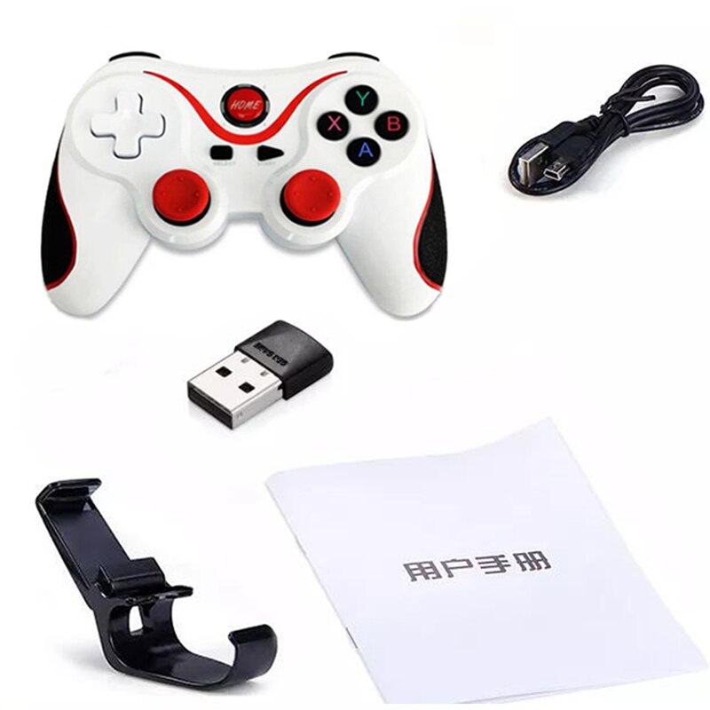 Terios X3 Draadloze Bluetooth Gamepad Joystick Voor Android Smartphone Tablet Remote Controller Zwart Wit Kleur: W Type 4