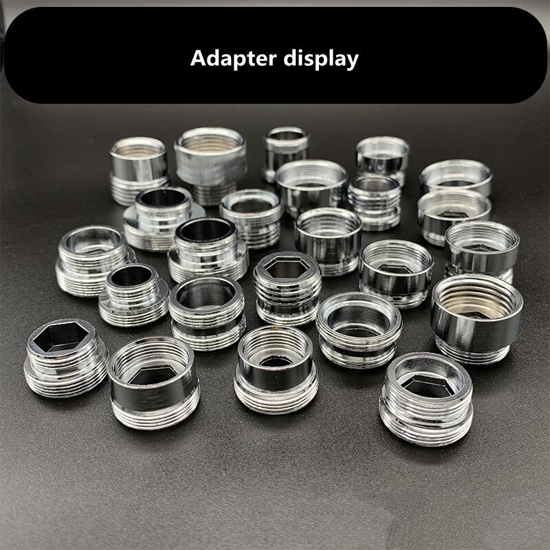 G3/4 G1/2 Brass Faucet Aerator Adapter 16 18 20 22 24mm Kitchen Faucet Fittings Water Purifier Plumbing Accessories