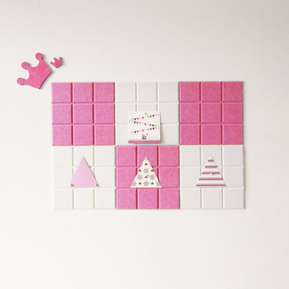 Tableau de fond en feutre multicolore, bricolage, Puzzle Photo mural, tableau de messages pour la maison bricolage de décoration