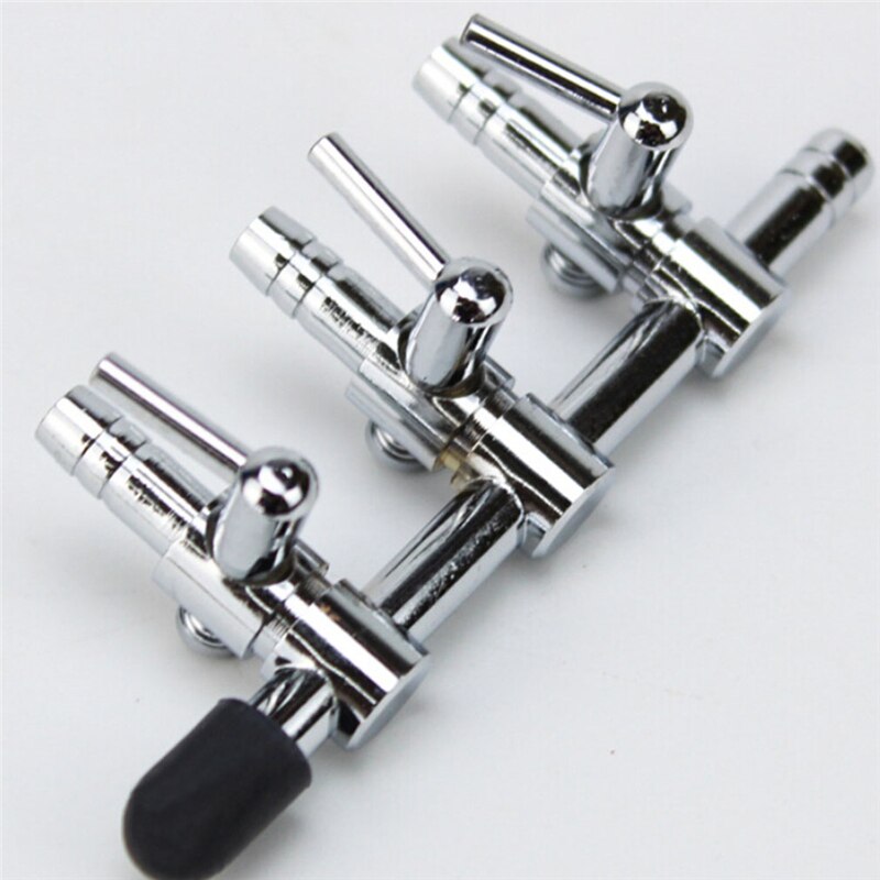 Aquarium accessoires 3 4 5 manieren aquarium inline luchtverdeler regelklep voor aquarium zuurstofpomp slang