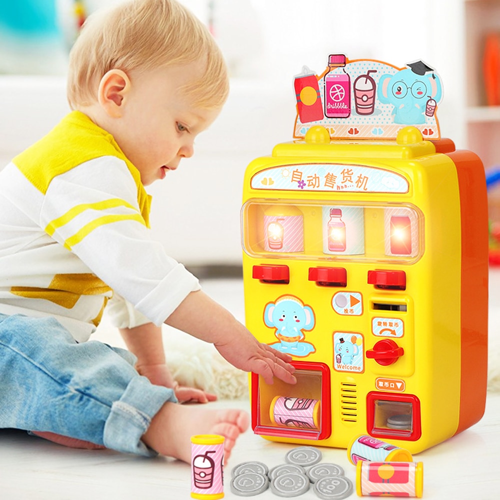 Simulatie Automatische Praten Automaat Speelgoed Kids Pretend Play Drank Winkelen Speelgoed Cadeau voor Kinderen