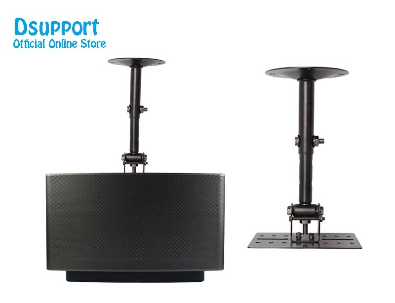 (1Pair) Tilting Speaker Bracket Ceiling Mount Speaker Hanger Wall Mount Holder Speaker Stand