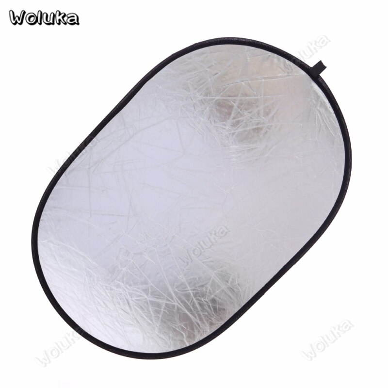 90*120cm 2-en-1 or argent panneau réfléchissant lumière douce panneau réflecteur plaque de remplissage matériel photographique CD05 T10