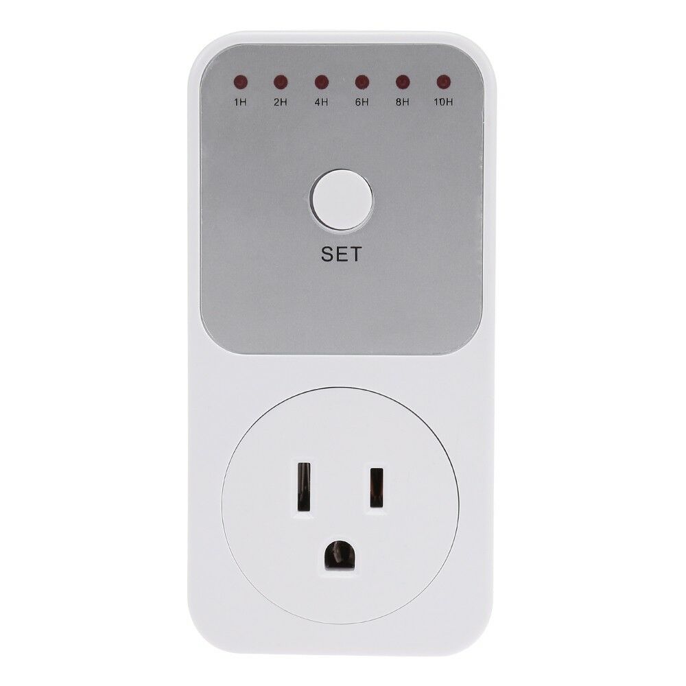 Countdown Timer Switch Smart Control Plug-In Socket Auto Shut Off Outlet Automaticl Turn Off Electronic Device: US Standard