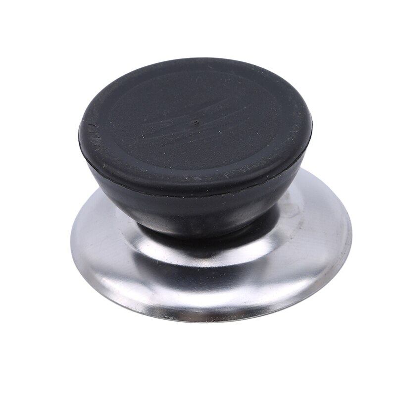 Universele Pan Pot Handgreep Deksel Knop Cap Schroef Handvat Zwart Keuken Pot Deksel Vervanging Cover Knop Handgreep