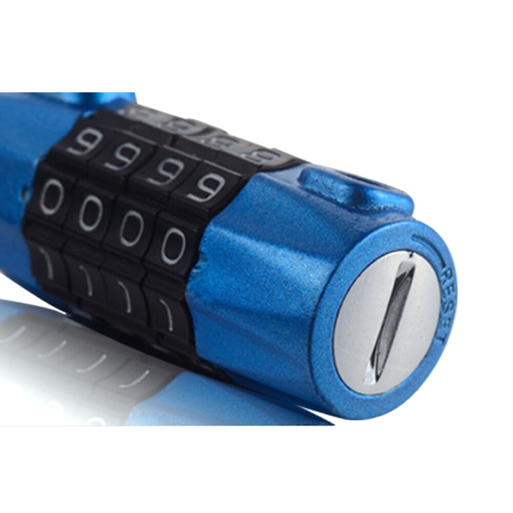 4 Digit Coded Lock Password Safety Lock Wide Shackle Combination Padlock Combination Travel Security Safely Code Lock