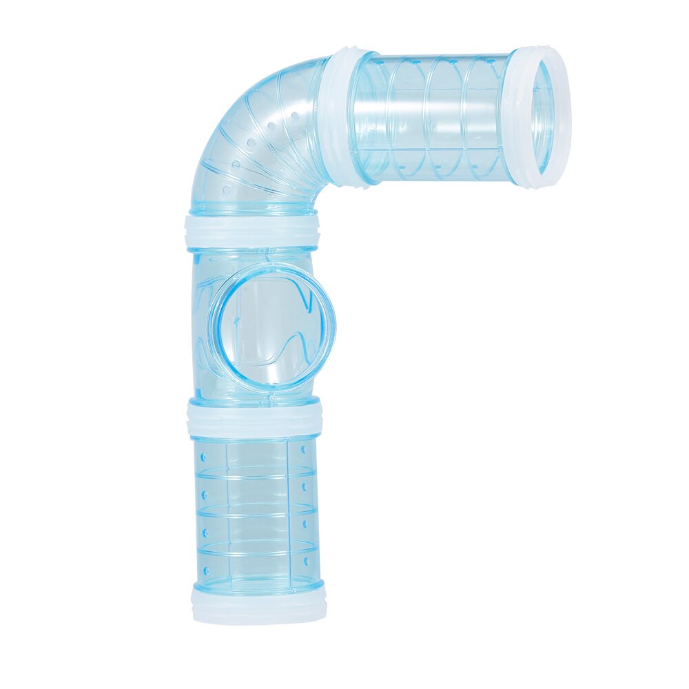 Plastpipa marsvin hamster tunnel små djur hamster tillbehör gör det själv hamster träningsleksak