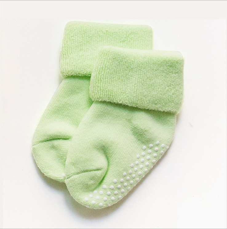 3Pairs DreamShining Cotton Baby Socks Autumn And Winter Thicken Warm Newborn Boy Girl Socks Floor Wear Antiskid Sock For Kids