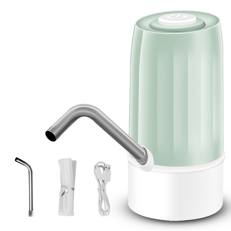 Office Barreled Water Electric Pump Household Suction Water Pressure Device Pure Water Automatic Water Dispenser: Green