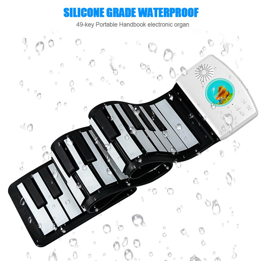 Piano Siliconen Elektrische Hand Piano Roll-Up Piano Siliconen Elektrische Hand