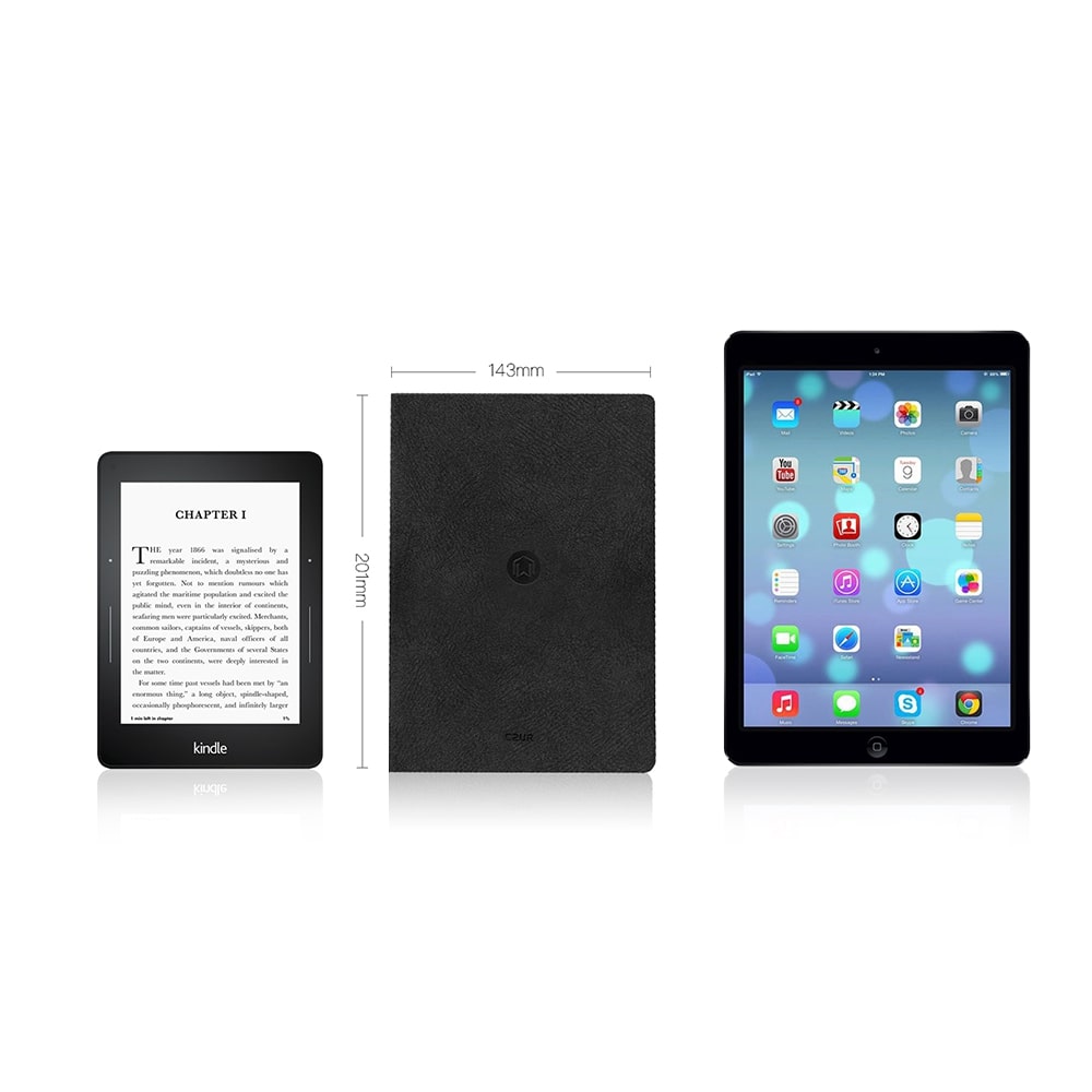 CZUR Smart Journal Notebook with OCR PU Leather Waterproof Cover Recycled Acid Free Paper Notepad for Office School Drawing