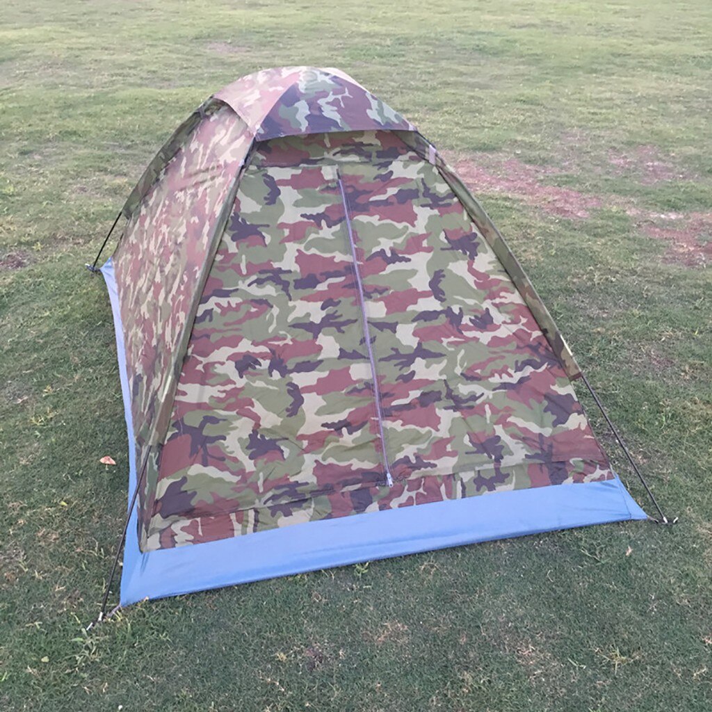 Outdoor Tent Camping Camouflage Double Tents Portable Tent Hiking Sun protectionTents fast-folding wigwam Waterproof Wigwam