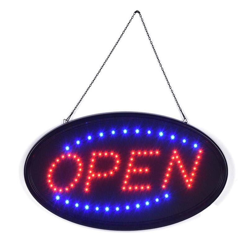 25 x48cm led avoin kyltti mainosvalo vedenpitävä korkea kirkas mainostaulu ktv baari ravintolakauppa koristeellinen riippuvalaisin: Default Title