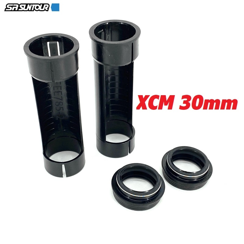 SR SUNTOUR XCM Vorderradgabel-Reparaturteile, 30 mm Stützwischer, Öldichtung, Staubdichtung, 30 mm Schiebehülse, Innenfutter, Führungsrohr