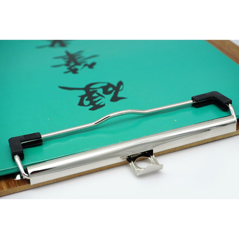 Presse-papiers Portable A4 A5 en bois, pour écriture, pour fichiers, papier rigide, papeterie scolaire et de bureau