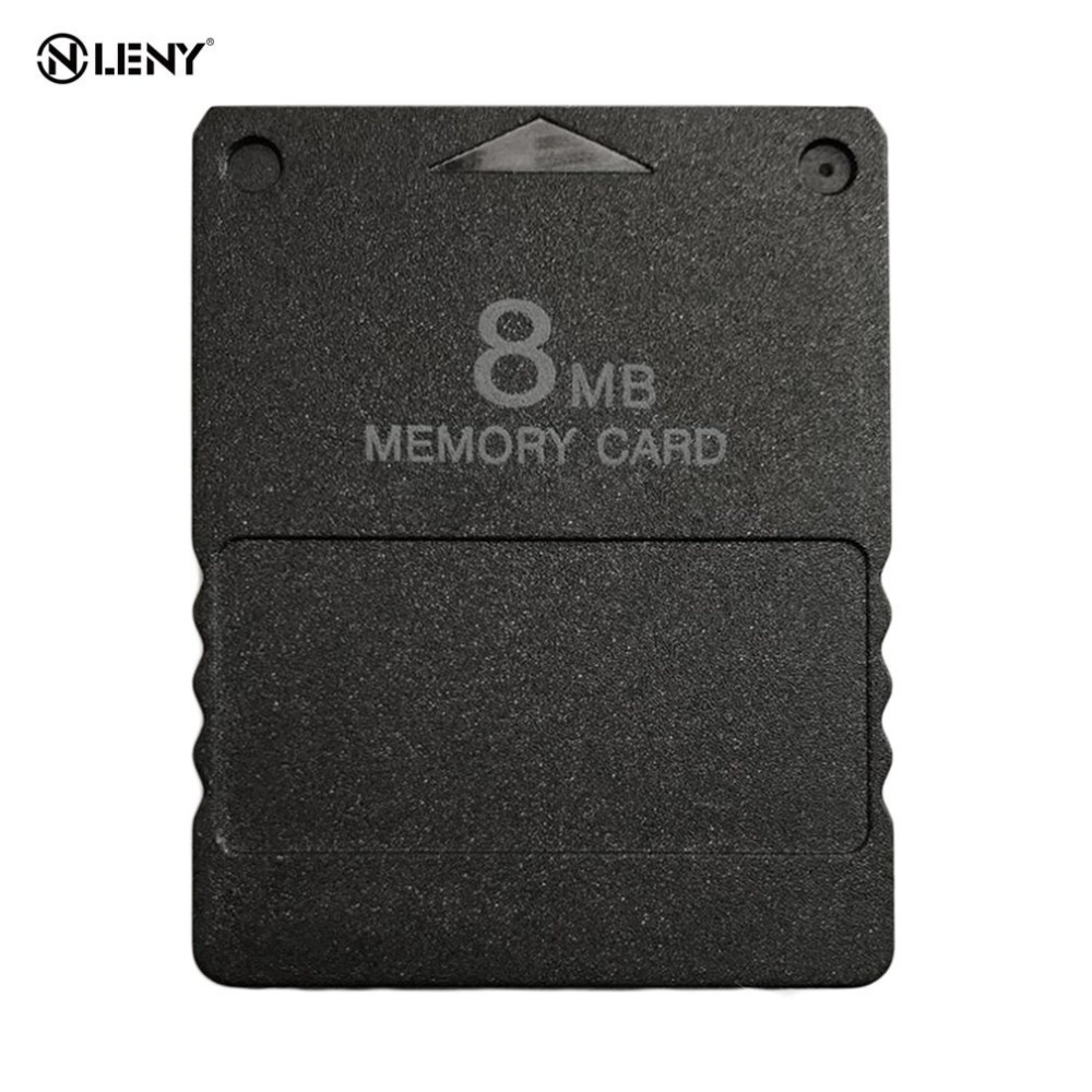 8MB Memory Card Memory Expansion Cards Suitable for Sony Playstation 2 PS2 Black 8MB Memory Card