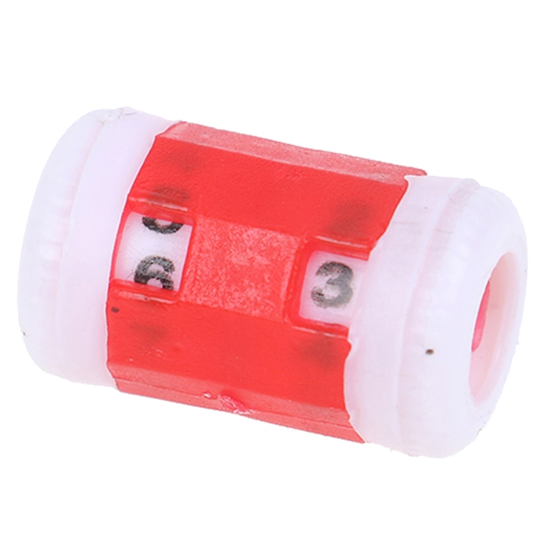 1/2 pièces en plastique Crochet aiguilles à tricoter rangée compteur Knitter aiguille point compte outils de couture accessoire