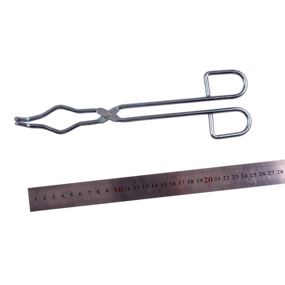 25 cm Smeltkroes Tang Metal Smeltkroes Tang School Onderwijs Instrument Chemische Experiment Apparatuur