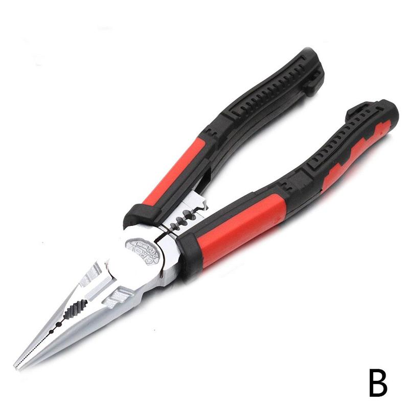 7 In 1 Multifunctional Electrician Cable Cutter Multi-function pliers and cutting For stripping aluminium copper cable and D0X6: A