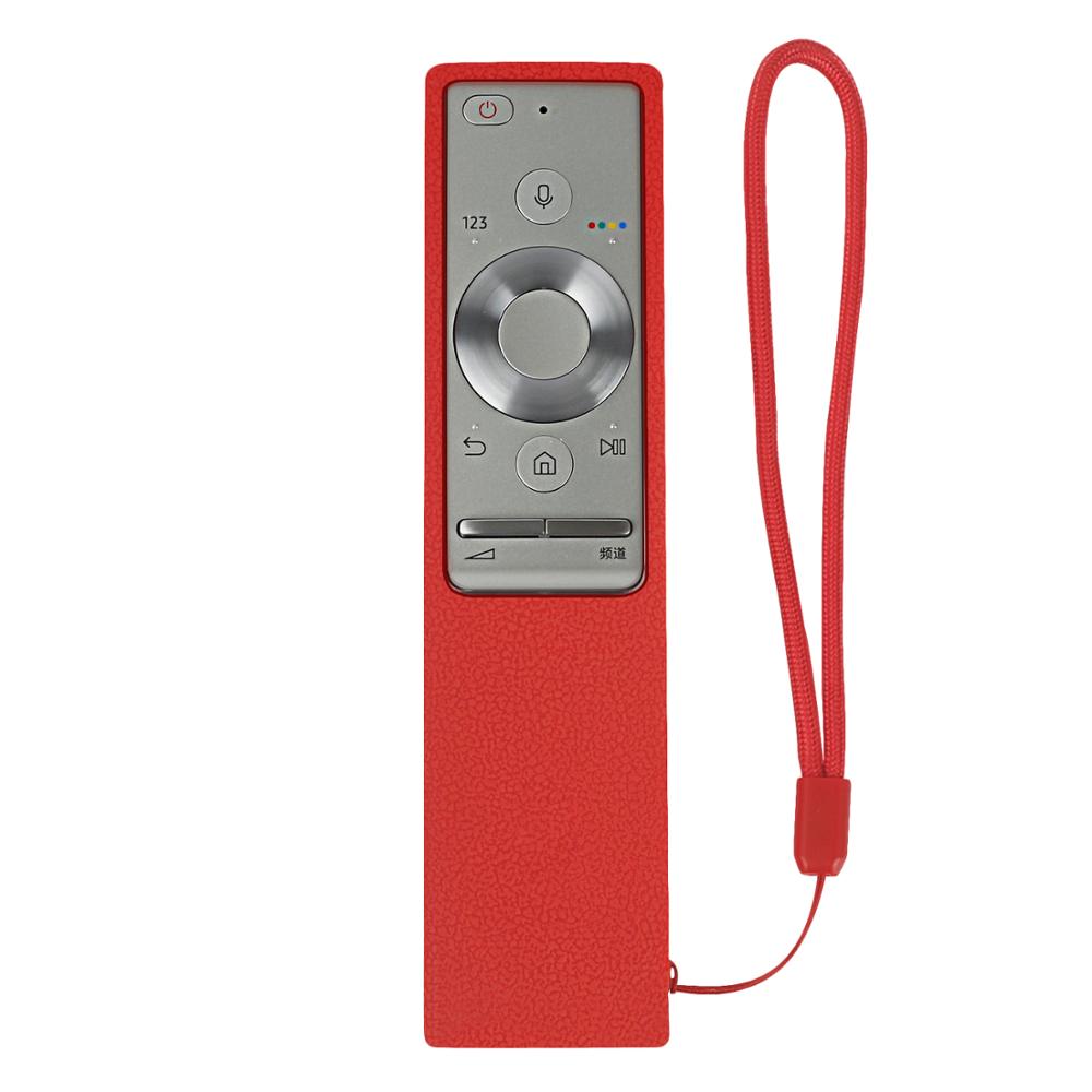 Zachte Beschermhoes Voor Samsung Qled Tv Afstandsbediening BN59-01272A BN59-01265A BN59-01270A BN59-01291A Shockproof Case: Red