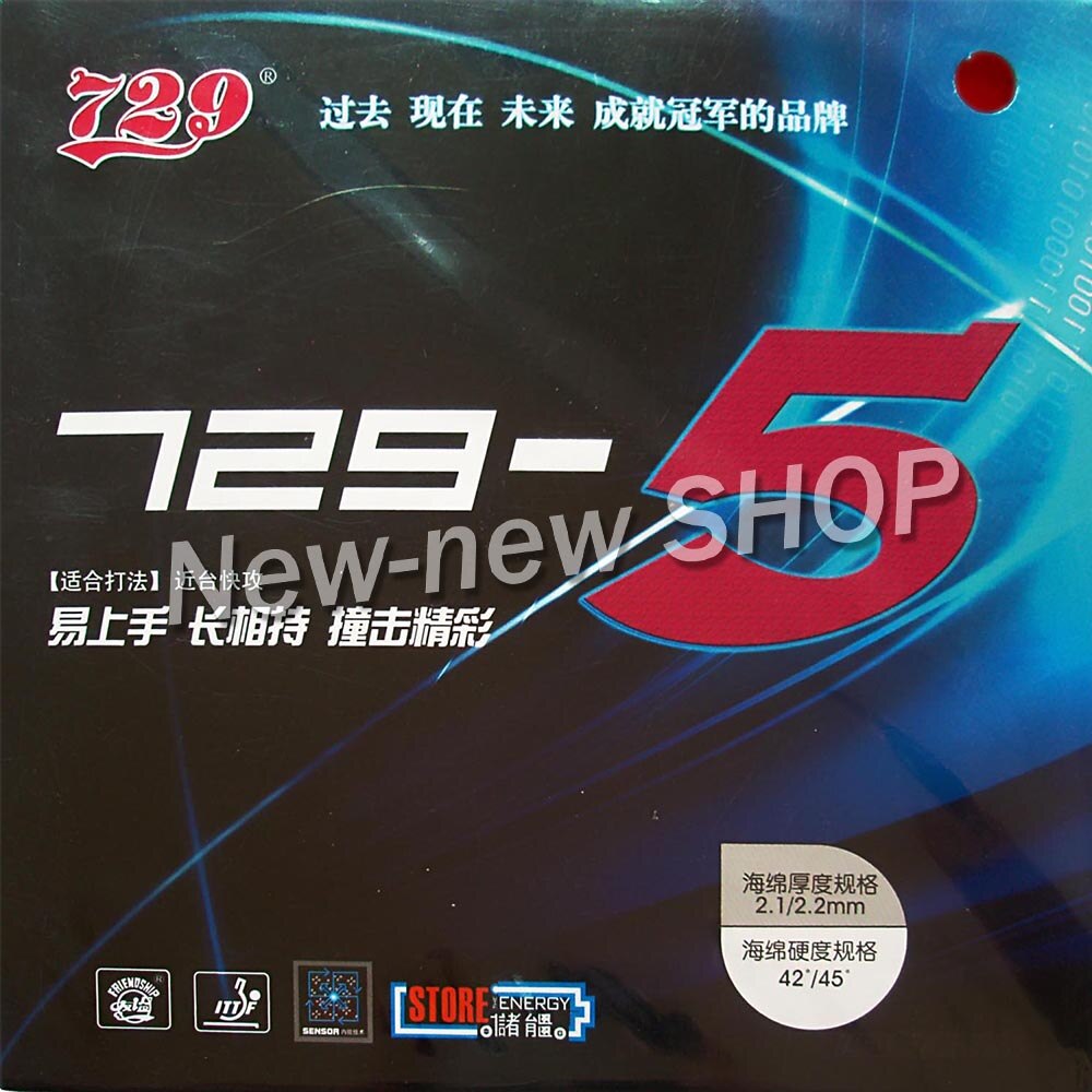 original 729 729-5 table tennis rubber for table tennis rackets blade racquet fast attack ping pong rubber