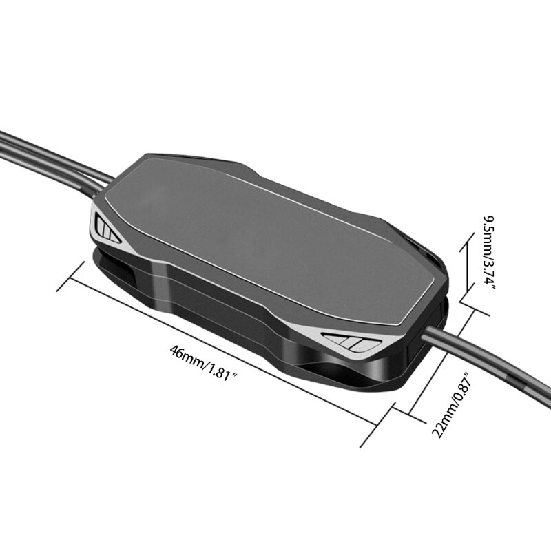 ARGB Controller 5V 3-pin To SATA Power Supply Mini RGB Controller 3PIN Hub For Desktop Computer Fan LED Light Radiator