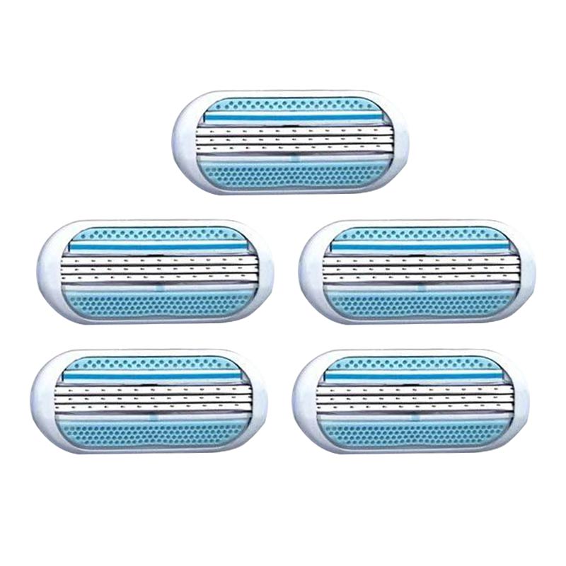 8 stuks Scheermesjes Voor Vrouwen Veiligheid Vrouwelijke scheermes Slijper Voor Venuse Scheermesje voor scheren 3 lagen blade