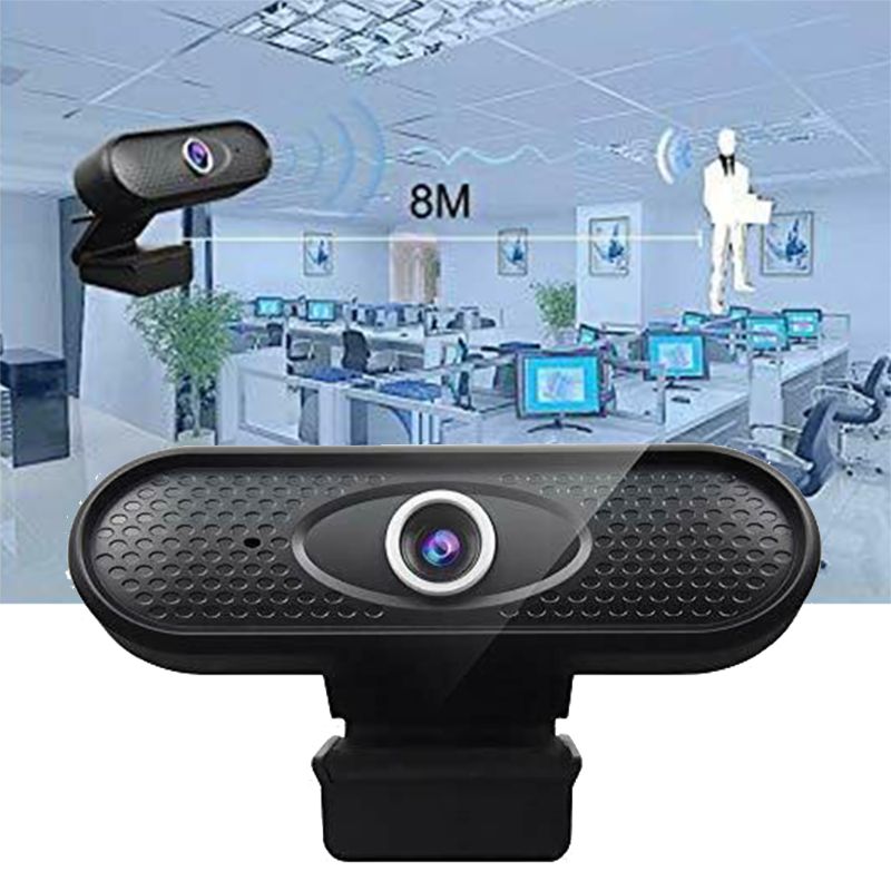 1080P H-D Webcam Hoge Resolutie Computer Randapparatuur Plastic Ingebouwde Microfoon Driverless Voor Pc Computer