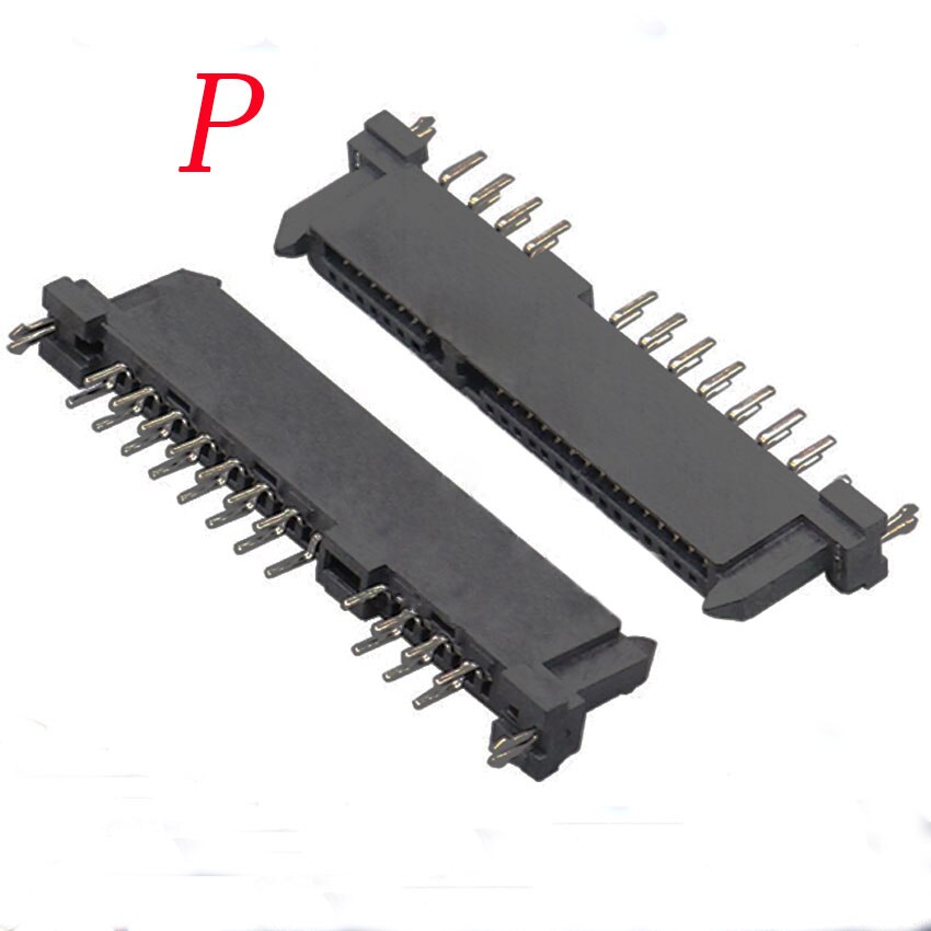 5PCS SATA Interface Socket SSD Solid State Drive Seat 7+15P 7P 22PIN Connector: P
