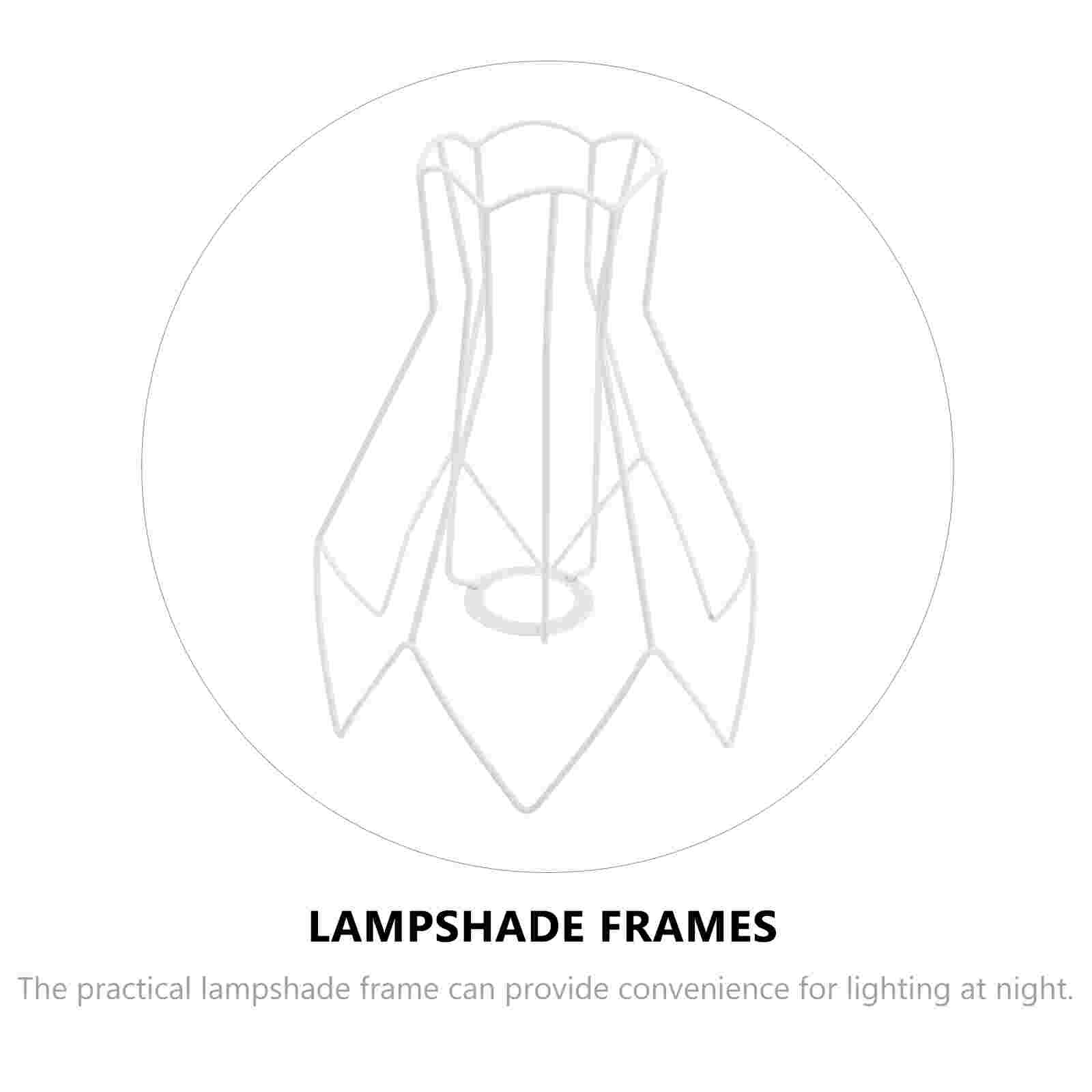 Table Lamp Shade Frame E27 Light Socket Ceiling Lamp Shade Ring Fitter