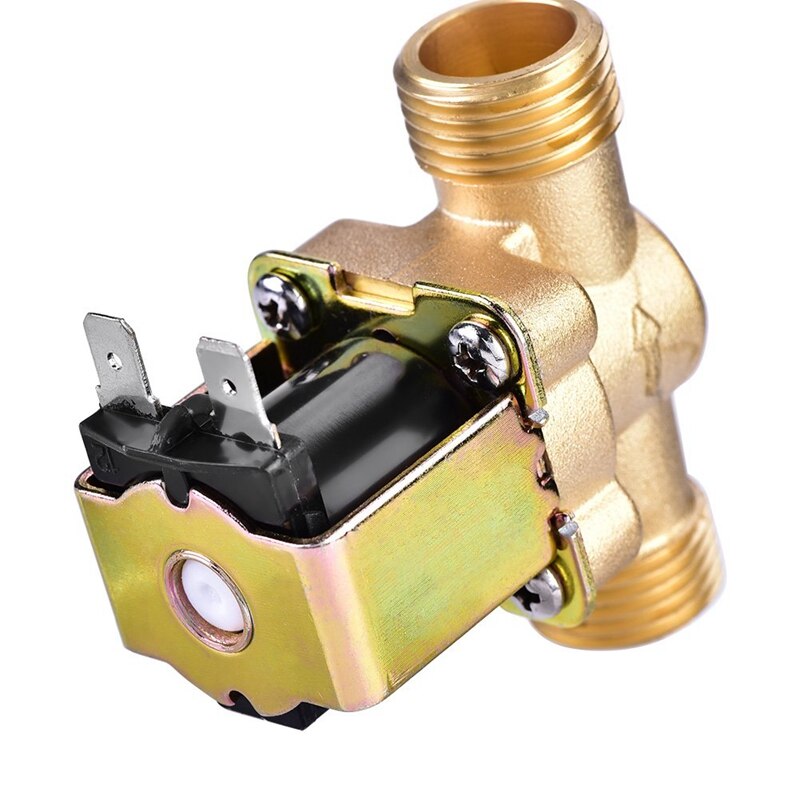 1/2 Inch Ac 220V Normally Closed Brass Electric Solenoid Netic Valve for Water Control Chemical Liquid Industry Pumps